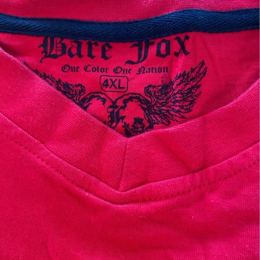 Bare Fox Tee Size 4XL (BD) - Picture 5 of 13